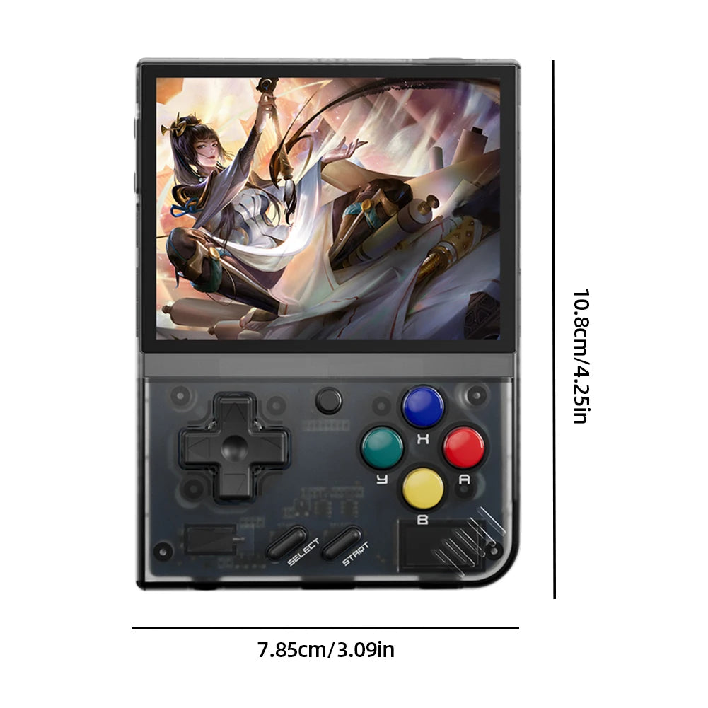 MIYOO Mini Plus Portable Retro Handheld Game Console 3.5-inch IPS HD Screen Classic Linux Electronic Game Console Supports WiFi