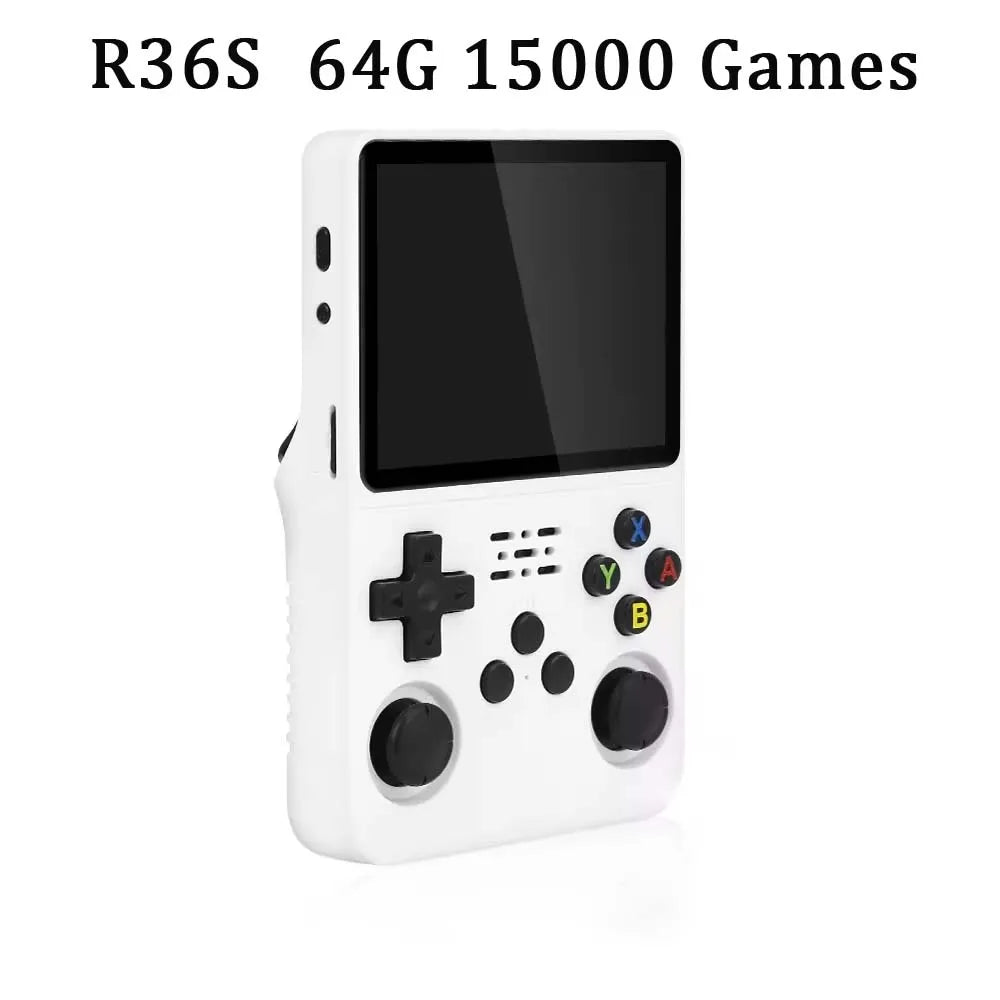 R36S Open Source Retro Handheld Game Console Linux System Kid Portable Pocket Video Player 3.5 Inch IPS Screen Video Game Player