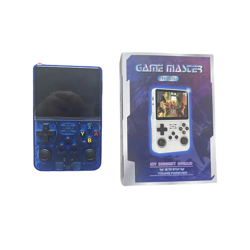 r36s Retro Handheld Game Player Linux System 3.5 Inch IPS Screen R36S Portable Pocket Video Game Console Player For PS1/N64