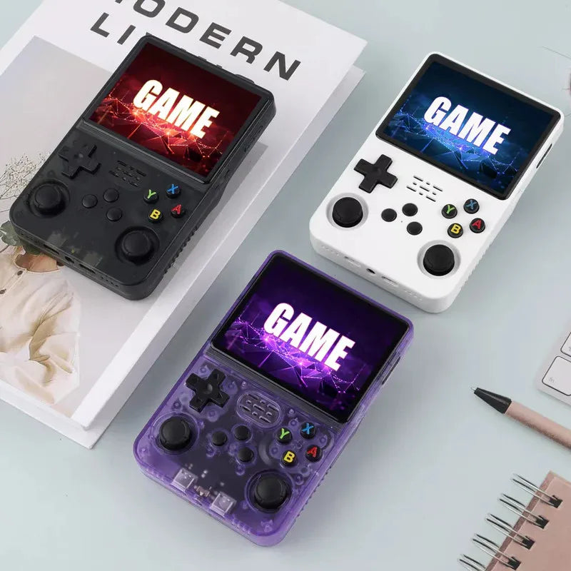 r36s Retro Handheld Game Player Linux System 3.5 Inch IPS Screen R36S Portable Pocket Video Game Console Player For PS1/N64