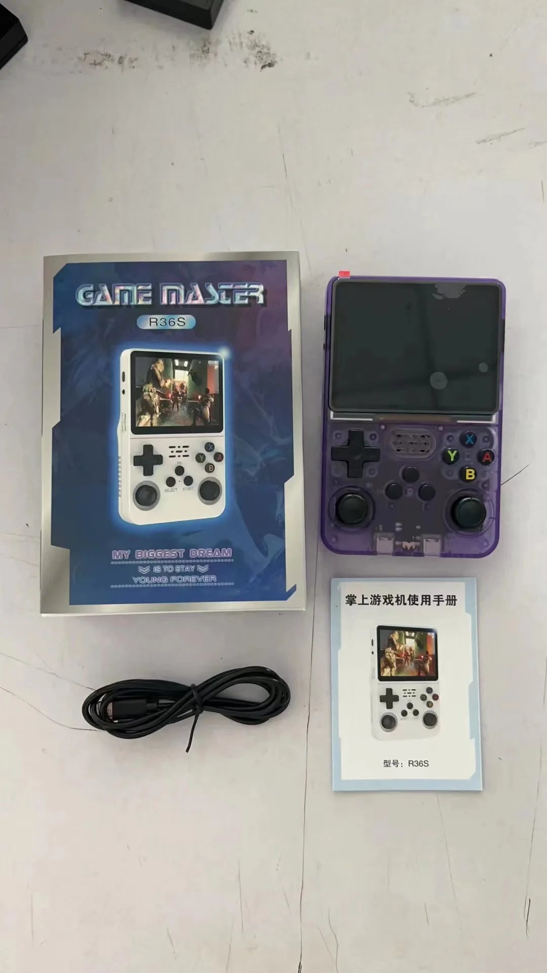 r36s Retro Handheld Game Player Linux System 3.5 Inch IPS Screen R36S Portable Pocket Video Game Console Player For PS1/N64