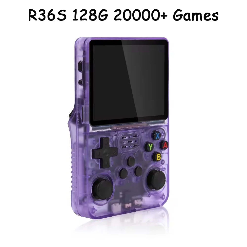 R36S Open Source Retro Handheld Game Console Linux System Kid Portable Pocket Video Player 3.5 Inch IPS Screen Video Game Player