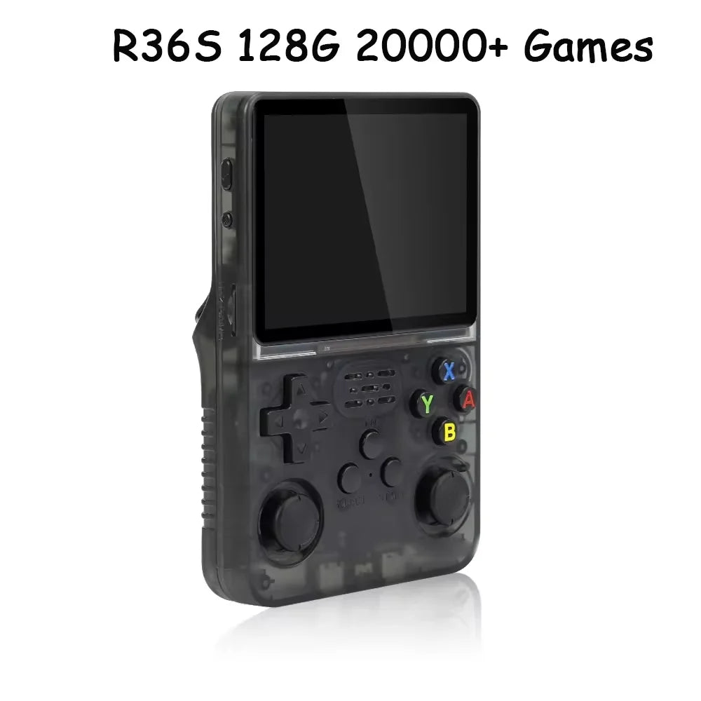 R36S Open Source Retro Handheld Game Console Linux System Kid Portable Pocket Video Player 3.5 Inch IPS Screen Video Game Player