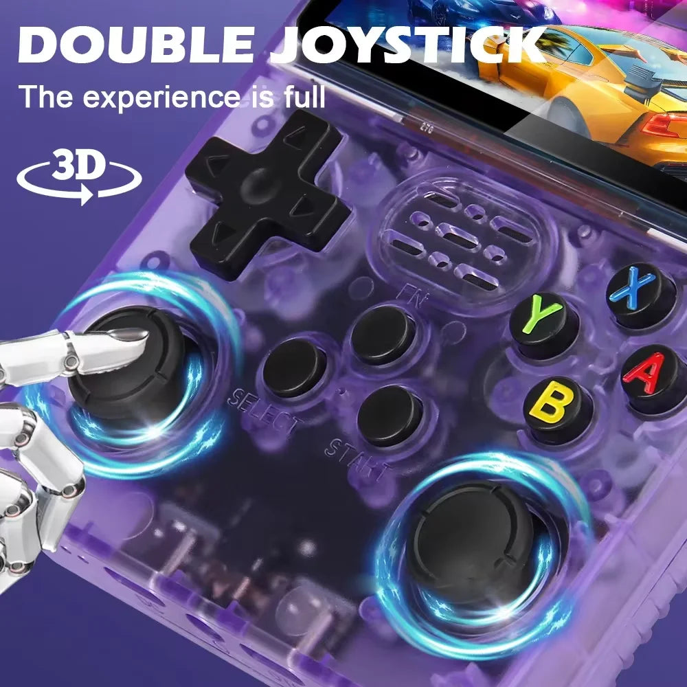 R36S Open Source Retro Handheld Game Console Linux System Kid Portable Pocket Video Player 3.5 Inch IPS Screen Video Game Player