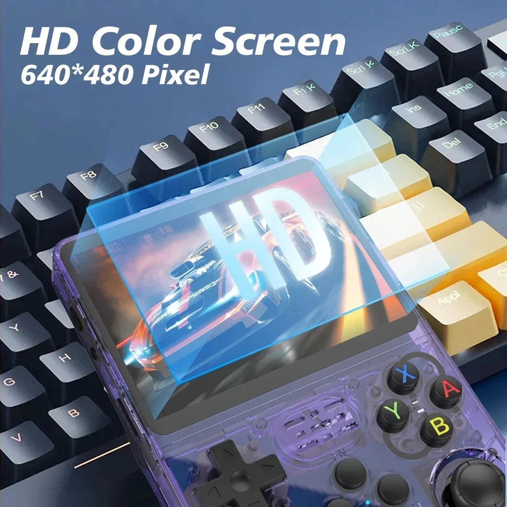 r36s Retro Handheld Game Player Linux System 3.5 Inch IPS Screen R36S Portable Pocket Video Game Console Player For PS1/N64
